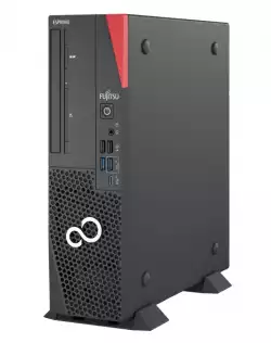 Настолен Компютър Fujitsu ESPRIMO D7011 8.3 liters,Intel Core i7-11700, 1x8GB DDR4-3200, SSD PCIe 256GB M.2 NVMe SED(Gen4), DVD SuperMulti, Country kit (EU+), PS GOLD 280W, 2x LP Slot Config, Office 1mth Trial/Optical USB mouse blk, Win10 Pro