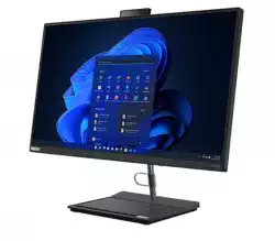 Настолен Компютър Lenovo ThinkCentre Neo 30a 24 AIO, Intel Core i3-1220P (up to 4.4GHz, 12MB), 8GB DDR4 3200MHz, 512GB SSD, 23.8" FHD (1920x1080) IPS AG, Intel UHD Graphics, DVD, WLAN, BT, HD 720p Cam, KB, Mouse, Stand, DOS, 3Y