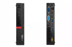 Настолен Компютър Lenovo ThinkCentre M920q Tiny Intel Core i7-8700T (2.4GHz, up to 4.00 GHz, 12MB), 8GB DDR4 2666Mhz, 256GB SSD, Integrated Graphics UHD 630, WLAN Ac, BT, KB, Mouse, Win 10 Pro, 3Y On site