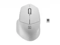 Natec Mouse Siskin Wireless 1600DPI 2.4GHz + Bluetooth 5.0 Optical White