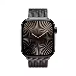 Смартчасовник APPLE Watch S10 Cellular 46mm Slate Titanium Case with Slate Milanese Loop ML