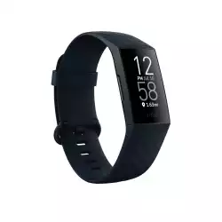 Смартчасовник Fitbit Charge 4 (NFC) w integrated GPS & FitbitPay - Storm Blue / Black