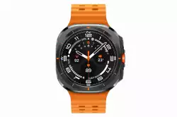 Смартчасовник Samsung L705 Galaxy Watch Ultra, 47mm, LTE Orange Band, Titanium Gray