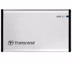 Transcend 0GB StoreJet 2.5" (SATA), USB 3.1, Aluminum housing