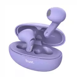 TRUST Yavi Bluetooth ENC Earphones Purple