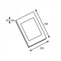 Кутия за таблет OMB TABLEX 9-10 inch, Max 5kg, 100x100, Optional Tablex Tilt, Tablex Stand, White, Tablet dimensions: -Length: max 266 mm, min 228 Mm -Width: max 190 mm, min 155 mm, product code: 04500