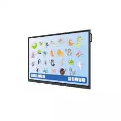 Дисплей Philips 65BDL3152E/00, 65" Touch display, ADS panel, 16:9, Anti-Glare, 4K UHD 3840x2160, 350cd/m2, 1200:1, 8ms, Android 13, 0-gap Infrared touch, QC Cortex A55, 4GB, 32GB, VGA, 3x HDMI, 5x USB, USB-C, SPDIF, LAN, RS232, OPS slot, Speakers, USB Playback, 16/7, VESA, Black