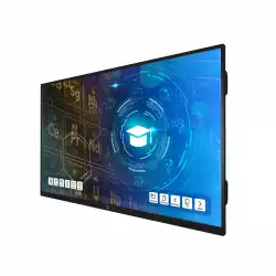 Дисплей Philips 75BDL4152E/00, 74.5 inch, 3840x2160 UHD, ADS Panel, IR 40-point touch, 400 cd/m2,1200:1, 8ms, 3x HDMI 2.0, USB-C, 3xUSB, HDMI-Out,2x RJ45, RS232C, WiFi, BT 5.2, 18/7, Speakers, Android 13, NFC, Octa Core CPU (4xA73 + 4xA53), 8GB RAM, 32GB Storage, Black