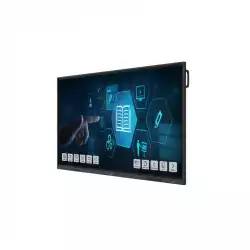 Дисплей Philips 86BDL3152E/00, 86" Touch display, VA panel, 16:9, Anti-Glare, 4K UHD 3840x2160, 400cd/m2, 5000:1, 8ms, Android 13, 0-gap Infrared touch, QC Cortex A55, 4GB, 32GB, VGA, 3x HDMI, 5x USB, USB-C, SPDIF, LAN, RS232, OPS slot, Speakers, USB Playback, 16/7, VESA, Black