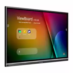 Дисплей ViewSonic IFP5550-5, 55", IPS LED Panel, Ultra Fine Touch Technology, AntiGlare, 7H, 16:9, UHD 3840x2160, 350 cd/m2, 1200:1, 5000:1, 8ms, ARM Cortex-A73*4 + Cortex-A53*4, 4GB, 32GB storage, 3x HDMI, RS232, LAN, 6x USB, USB-C, SPDIF, HDMI Out, Android 11, OPS, WiFi Slot, Speakers, Black