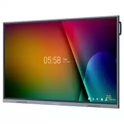Дисплей ViewSonic IFP7533, 75" IPS DLED Panel, 40 points infrared multi touch, Anti-Glare, 7H, 3840x2160 UHD, 400cd/m2, 5000:1, 8ms, ARM Quad-core Cortex-A55*4, 4GB DDR4, 32GB, VGA, 3x HDMI, RS232, USB-C, 5x USB, LAN, OPS slot, WiFi slot, Speakers, Camera plate, Android 11, VESA, Black