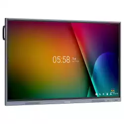 Дисплей ViewSonic IFP7533, 75" IPS DLED Panel, 40 points infrared multi touch, Anti-Glare, 7H, 3840x2160 UHD, 400cd/m2, 5000:1, 8ms, ARM Quad-core Cortex-A55*4, 4GB DDR4, 32GB, VGA, 3x HDMI, RS232, USB-C, 5x USB, LAN, OPS slot, WiFi slot, Speakers, Camera plate, Android 11, VESA, Black