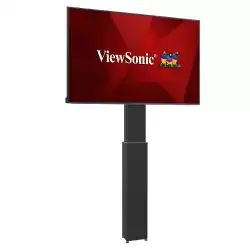 Електрическа стойка за стена ViewSonic VB-CNF-001 с регулиране на височина от 50 см за дисплеи от 42 inch - 100 inch (up to 800x600mm)