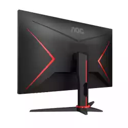 Геймърски Монитор AOC 24G2ZE/BK 23.8 inch Gaming Monitor, 240Hz, 0.5 ms, FreeSync Premium, IPS Panel, 1920x1080, 350cd/m2, 1000:1, 2xHDMI 2.0, Displayport 1.2, VESA, Tilt, Black/Red