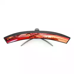 Геймърски Монитор AOC AG493QCX 49 inch WLED Gaming Monitor, Adaptive-sync, 144Hz, 1 ms, VA Panel, Curved, 3840x1080 32:9, 400cd/m2, 3000:1, 2xHDMI, 2xDisplayport, 3x USB, Speakers, Height Adjust, Swivel, VESA, Vesa Certified DisplayHDR 400, PxP (PIP, PBP)