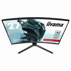 Геймърски Монитор IIYAMA GB2766HSU-B1 27 inch Game monitor, Curved, VA LED Panel, 1920x1080, 2xHDMI, Displayport, USB, 165Hz, 1ms, 250cd/m2, Flickerfree, speakers, Height adjustment