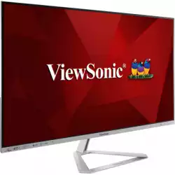 Геймърски Монитор ViewSonic VX3276-4K-MHD, 31.5" 4K UHD 3840x2160, SuperClear VA panel, HDR10, 3side-frameless, 4ms, 300 cd/m2, 2xHDMI, Displayport, 1xminiDP, speakers, VESA