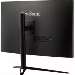 Гейминг Монитор ViewSonic VX2718-PC-mhdj 27" Gaming monitor, VA Panel, 1920x1080, Curved, 16:9, 165Hz, 1ms, 250cd/m2, 4000:1, FreeSync, Color Gamut, Anti Glare, 3H, 2x HDMI, DisplayPort, HAS, Tilt, Speakers, VESA 75, Black