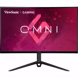 Гейминг Монитор ViewSonic VX2718-PC-mhdj 27" Gaming monitor, VA Panel, 1920x1080, Curved, 16:9, 165Hz, 1ms, 250cd/m2, 4000:1, FreeSync, Color Gamut, Anti Glare, 3H, 2x HDMI, DisplayPort, HAS, Tilt, Speakers, VESA 75, Black