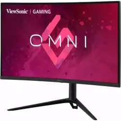 Гейминг Монитор ViewSonic VX2718-PC-mhdj 27" Gaming monitor, VA Panel, 1920x1080, Curved, 16:9, 165Hz, 1ms, 250cd/m2, 4000:1, FreeSync, Color Gamut, Anti Glare, 3H, 2x HDMI, DisplayPort, HAS, Tilt, Speakers, VESA 75, Black