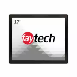 Индустриален Тъч Монитор Faytech FT17TMCAPOB 17 inch 10-Point OB PCAP Touch, 1280x1024 250 cd/m2, 1000:1, VGA, HDMI 1.3, DisplayPort, 12V DC-IN, PC-Audio, IP65 front, VESA 100, Speakers 2x2W, 24/7, 6 Clamp Support