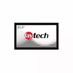 Монитор Faytech 1010502422 FT215TMCAPOFHBOB, 21.5 inch Open Frame Capacitive Touch Monitor, Optically bonded, AG, 7H, PCAP 10-point multi touch, 1000 cd/m2, 1920x1080, 1000:1, 7 ms, HDMI, DP, VGA, 12V DC-In, Speakers, 24/7, IP65 Front / IP40Back, 8 clamps support