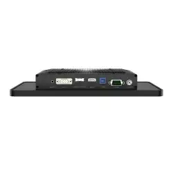 Монитор Faytech 4010077703 FT101TMCAPOB, 10.1", Optically bonded, 10-Finger-Multi Touch Capacitive, 16:10, 1280 x 800, 350cd/m2, 800:1, AG, 7H, VGA, HDMI, DP, USB-B, PC-Audio, 12V DC-In, IP 65 front / IP40 back, Speakers, 24/7, VESA, 4 x Clamp support, Black