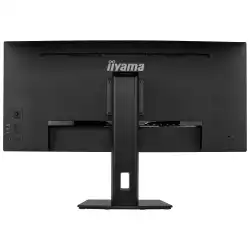 Монитор IIYAMA XCB3494WQSN-B5 34", VA Panel, Anti Glare, 3440x1440 @@ 120Hz, 21:9, 0.4ms, 300cd/m2, 3000:1, Curved 1500R, KVM Switch, HDMI, DisplayPort, USB-C dock (65W PD), RJ45, 3x USB 3.0, Speakers, VESA 100, HAS, Tilt, AMD FreeSync Premium, HDR, Black