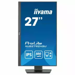 Монитор IIYAMA XUB2792HSU-B6, 27 inch, IPS LED panel, Anti-Glare, 16:9, FHD 1920x1080, 250cd/m2, 1300:1, 0.4ms, 80M:1, Flicker free, Blue light reducer, FreeSync, HDMI, DP, 4x USB, Speakers, HAS, Swivel, Tilt, Pivot, VESA 100, Black