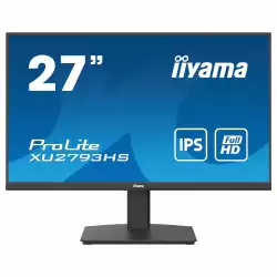 Монитор IIYAMA XUB2793HS-B6, 27 inch, IPS LED Panel, 3-side borderless, Anti-Glare, 16:9, FHD 1920x1080, 100 Hz, 1ms, 250cdm, 1000:1, 80M:1, Blue light reducer, FreeSync support, i-style Colour, HDMI, DisplayPort, HDCP, Speakers, HAS, Swivel, Tilt, Pivot, VESA 100, Black