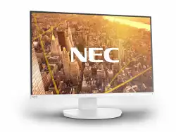 Монитор NEC 60005573 EA242WU White, 24", IPS Panel, Low Blue Light, Flicker-free, 1920x1200, 16:10, 300cd/m2, 6ms, 1000:1, 5000:1, HDMI, DisplayPort, DP Out, USB-C, 3x USB 3.1, LAN, HAS, Tilt, Swivel, Pivot, VESA, Speakers, White