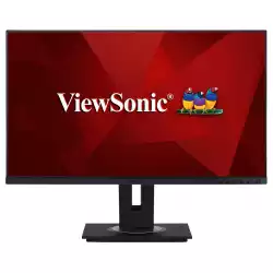 Монитор ViewSonic VG2756-2K 27", IPS Panel,16:9, 2560x1440 QHD, 5ms, 350 cd/m2, 1000:1, 80M:1, Anti Glare, Flicker-Free, Blue Light Filter, Color Gamut, HDMI, DP, DP Out, LAN, USB-C, 3x USB, Speakers, HAS, Swivel, Tilt, Pivot, Kensington Lock, VESA 100, Black