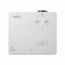 Мултимедиен проектор NEC 60005463 PE506UL, Laser Phosphor, PD 0.75-13m, 3LCD, 1920x1200 WUXGA, 5200 ANSI, 16:10, 3000000:1, 2x HDMI, Stereo Mini, RCA Stereo, D-Sub 9, RJ45, USB, Speakers, DICOM Simulation, White