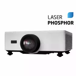 Проектор SHARP 60006066 P601Q, Laser Phosphor, 1-chip DLP, 4K UHD 3840 x 2160, 16:9, 6000AL, 3000000:1, Motorized zoom x1.6, Projection distance 1.6 – 8m, 2x HDMI, HDBaseT, LAN, USB, RS232, Audio Out, DICOM Simulation, 3D ready, IP5X/IP6X rated, Crestron RoomView, Speakers, White