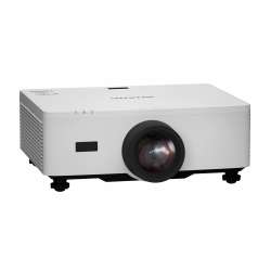 Проектор SHARP 60006066 P601Q, Laser Phosphor, 1-chip DLP, 4K UHD 3840 x 2160, 16:9, 6000AL, 3000000:1, Motorized zoom x1.6, Projection distance 1.6 – 8m, 2x HDMI, HDBaseT, LAN, USB, RS232, Audio Out, DICOM Simulation, 3D ready, IP5X/IP6X rated, Crestron RoomView, Speakers, White