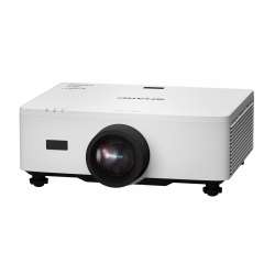 Проектор SHARP 60006066 P601Q, Laser Phosphor, 1-chip DLP, 4K UHD 3840 x 2160, 16:9, 6000AL, 3000000:1, Motorized zoom x1.6, Projection distance 1.6 – 8m, 2x HDMI, HDBaseT, LAN, USB, RS232, Audio Out, DICOM Simulation, 3D ready, IP5X/IP6X rated, Crestron RoomView, Speakers, White