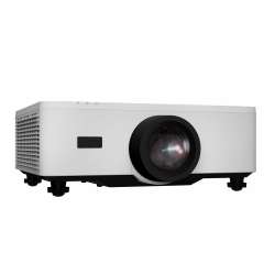 Проектор SHARP 60006066 P601Q, Laser Phosphor, 1-chip DLP, 4K UHD 3840 x 2160, 16:9, 6000AL, 3000000:1, Motorized zoom x1.6, Projection distance 1.6 – 8m, 2x HDMI, HDBaseT, LAN, USB, RS232, Audio Out, DICOM Simulation, 3D ready, IP5X/IP6X rated, Crestron RoomView, Speakers, White