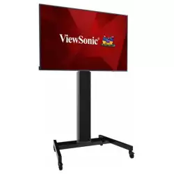 Стойка за дисплеи ViewSonic VB-CNM-002 Стойка тип количка с регулиране на височина до 70см за дисплеи от 42 inch до 86 inch