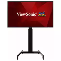 Стойка за дисплеи ViewSonic VB-CNM-002 Стойка тип количка с регулиране на височина до 70см за дисплеи от 42 inch до 86 inch
