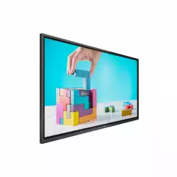 Тъч дисплей Philips 65BDL3052E/00 65", ADS, 0-gap Infrared touch, 3840x2160, 16:9, 350cd/m2, 1200:1, 10ms, Android 8.0, Anti Glare, ARM Mali G51, 3GB DDR3, 16GB EMMC, 3x HDMI, DVI-D, VGA, DP Out, LAN, 4x USB 2.0, USB-C, OPS Slot, Micro SD, 18/7, USB Playback, Speakers, VESA 400