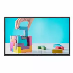 Тъч дисплей Philips 65BDL3052E/00 65", ADS, 0-gap Infrared touch, 3840x2160, 16:9, 350cd/m2, 1200:1, 10ms, Android 8.0, Anti Glare, ARM Mali G51, 3GB DDR3, 16GB EMMC, 3x HDMI, DVI-D, VGA, DP Out, LAN, 4x USB 2.0, USB-C, OPS Slot, Micro SD, 18/7, USB Playback, Speakers, VESA 400