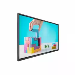 Тъч дисплей Philips 75BDL3052E/00 75" ADS, 0-gap Infrared touch, 3840x2160, 16:9, 350cd/m2, 1200:1, 10ms, Android 8.0, Anti Glare, GPU ARM Mali G51, 3GB DDR3, 16GB EMMC, 3x HDMI, DVI-D, VGA, LAN, 4x USB 2.0, USB-C, OPS Slot, Micro SD, 18/7, USB Playback, Speakers, VESA 600x400