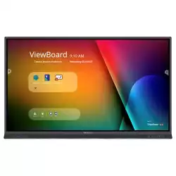 Тъч Дисплей ViewSonic IFP8652-1A, 86" 20 Points Ultra Fine Touch,9H Anti-Glare, 3840x2160, 400 cd/m2, 5000:1, 8ms, Quad Core A73, 4GB, Storage 32GB, 3x HDMI, HDMI Out, SPDIF, VGA, DP, RS232, OPS, RJ45, 5x USB-A, USB-C, Speakers, Microphone, Android 9, myViewBoard, Black