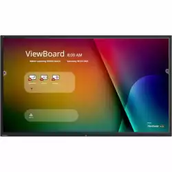 Тъч Дисплей ViewSonic IFP9850-4 98 inch, AG 20-Point Ultra Fine Touch, 3840x2160, 350nits, 3000:1, 32GB storage, 4GB DDR4 RAM, QuadCore A73, 3xHDMI 2.0, VGA, USB-C, 4x USB 3.0, RS232, HDMI2.0-OUT, SPDIF-out, 2xLAN, Speakers, myViewBoard, vCast, Optional Slot in PC and WiFi