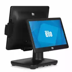 Тъч компютър EloPOS EPS15S2-2UWB-1-MT-4G-1S-W1-64-BK 15" touchscreen,  p/n E931524, 4:3, Celeron, 4GB RAM, 128SSD, Projected Capacitive 10-touch, Zero-Bezel, Antiglare, Black, with I/O Hub Stand, USB-C, Windows 10