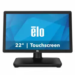 Тъч компютър EloPOS EPS22H3-2UWA-1-MT-4G-1S-W1-64-BK 22" touch FullHD  p/n E937340 1920x1080 Core i3, 4GB RAM, 128SSD, Projected Capacitive 10-touch, Zero-Bezel, Antiglare, Black, with I/O Hub Stand, USB-C, Windows 10