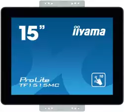 Тъч Монитор IIYAMA TF1515MC-B2 15" TN LED Panel, Open-frame, 1024x768 4:3, Projective Capacitive 10 point touch, 350cd/m2, 8ms, VGA, HDMI, Displayport, IP65 front, за вграждане