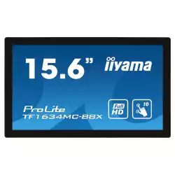 Тъч Монитор IIYAMA TF1634MC-B8 15.6 inch IPS LED Panel, 1920x1080, OPEN FRAME, 10points projective capacitive touch, VGA, HDMI, Displayport, 450cd /m, 25ms