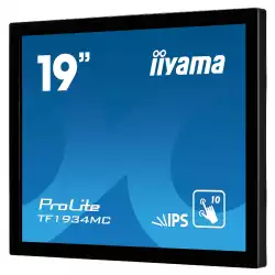 Тъч Монитор IIYAMA TF1934MC-B7X 19 inch IPS LED Panel, OPEN FRAME, 1280x1024, 5:4, Projective Capacitive 10 point touch, 315cd/m2, 14ms, 1000:1, VGA, HDMI, Displayport, IP65 (front)