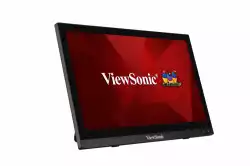 Тъчскрийн Монитор ViewSonic TD1630-3 15.6 inch touch, TN Panel, 1366x768 ,10 points touch, 12ms, 220 cd/m2,  500:1, VGA, HDMI, USB, speakers